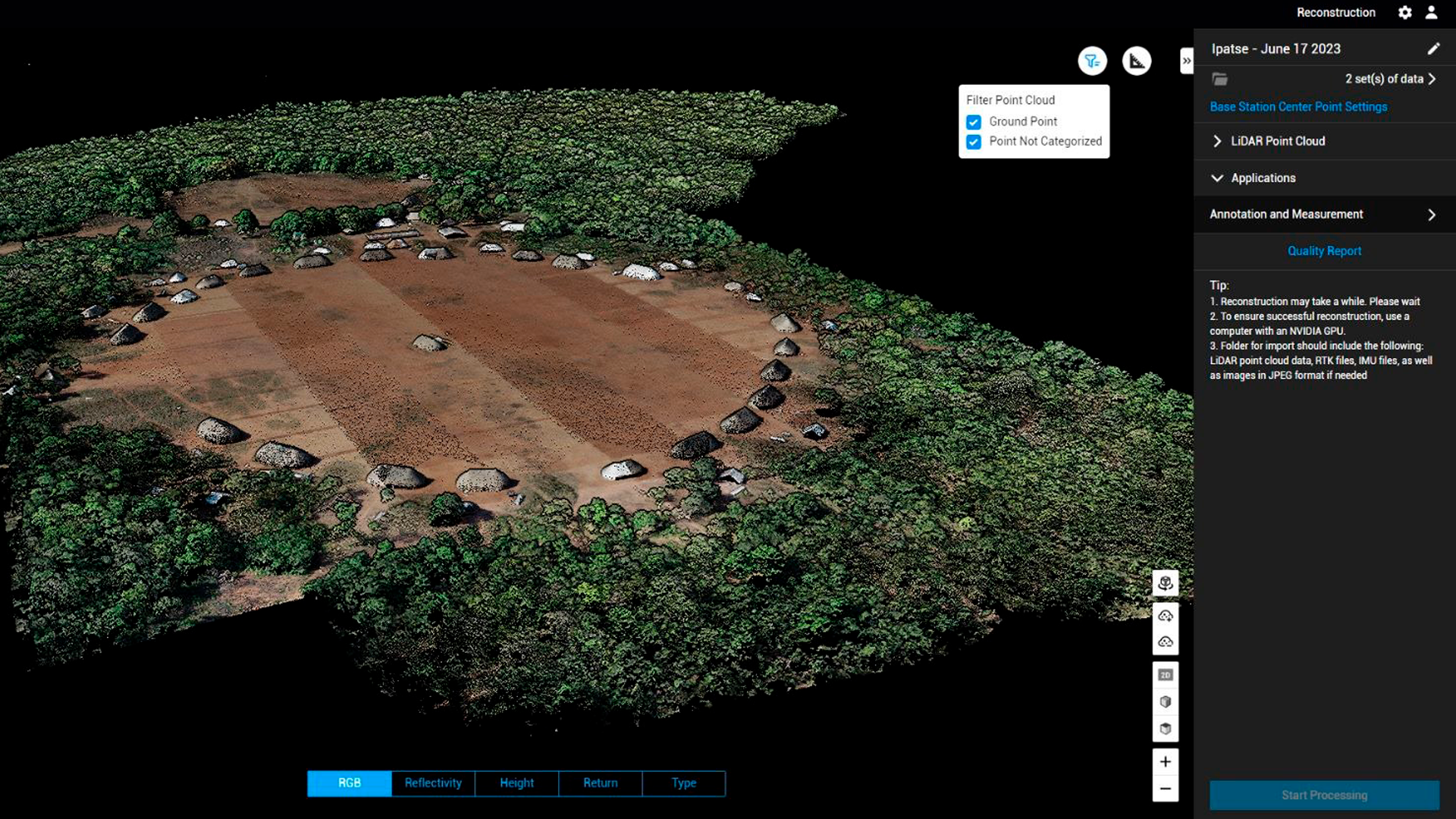 Produto de Mapeamento Aéreo com Drone