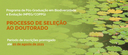 Processo de seleção de Doutorado - PPGBE 2021