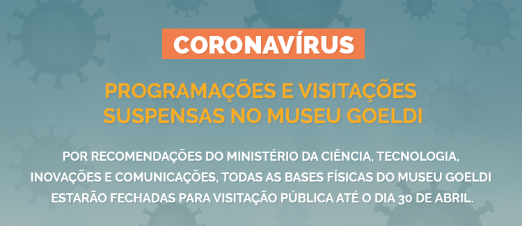 Visitação suspensa em todas as bases físicas do Museu Goeldi