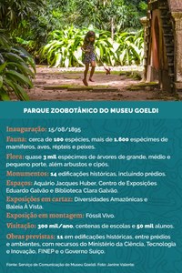 Os 129 anos do Parque Zoobotânico do Museu Goeldi, o mais antigo do Brasil