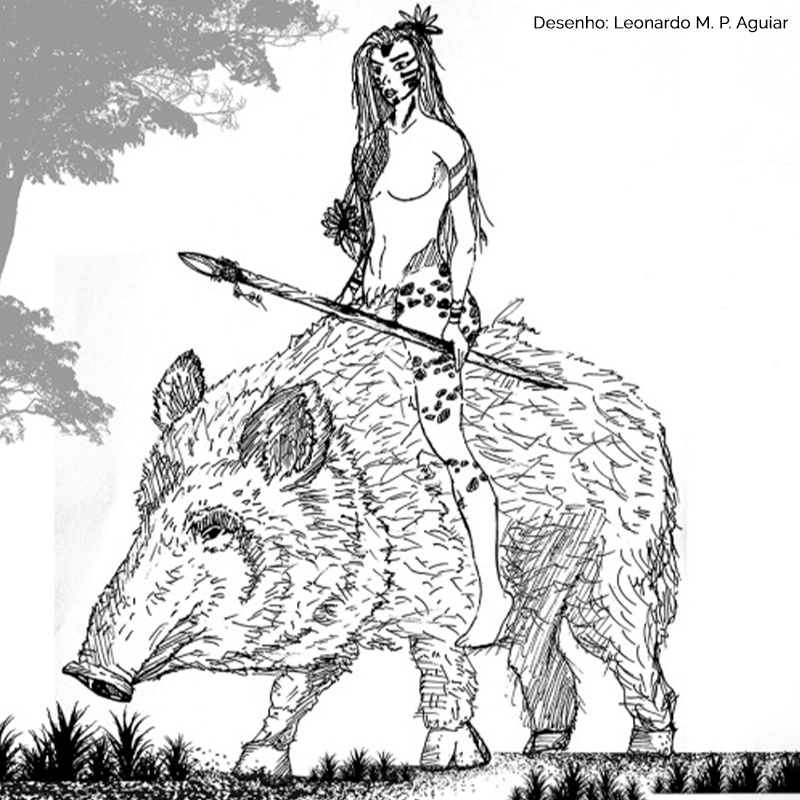 guardiões da florestas miniatura