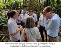 Parlamento Suíço visita o Museu Goeldi e conversa sobre relações bilaterais e proteção da Amazônia