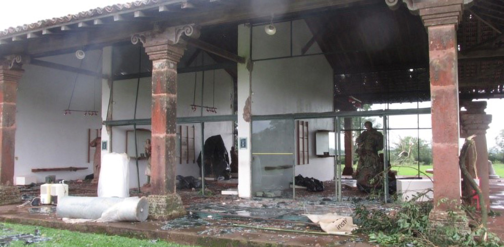 Imagem de acervo comprometido 