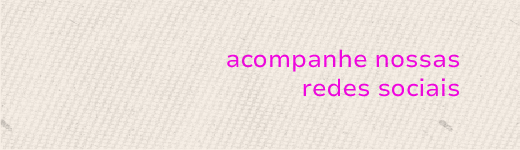 Acompanhe nossas redes sociais