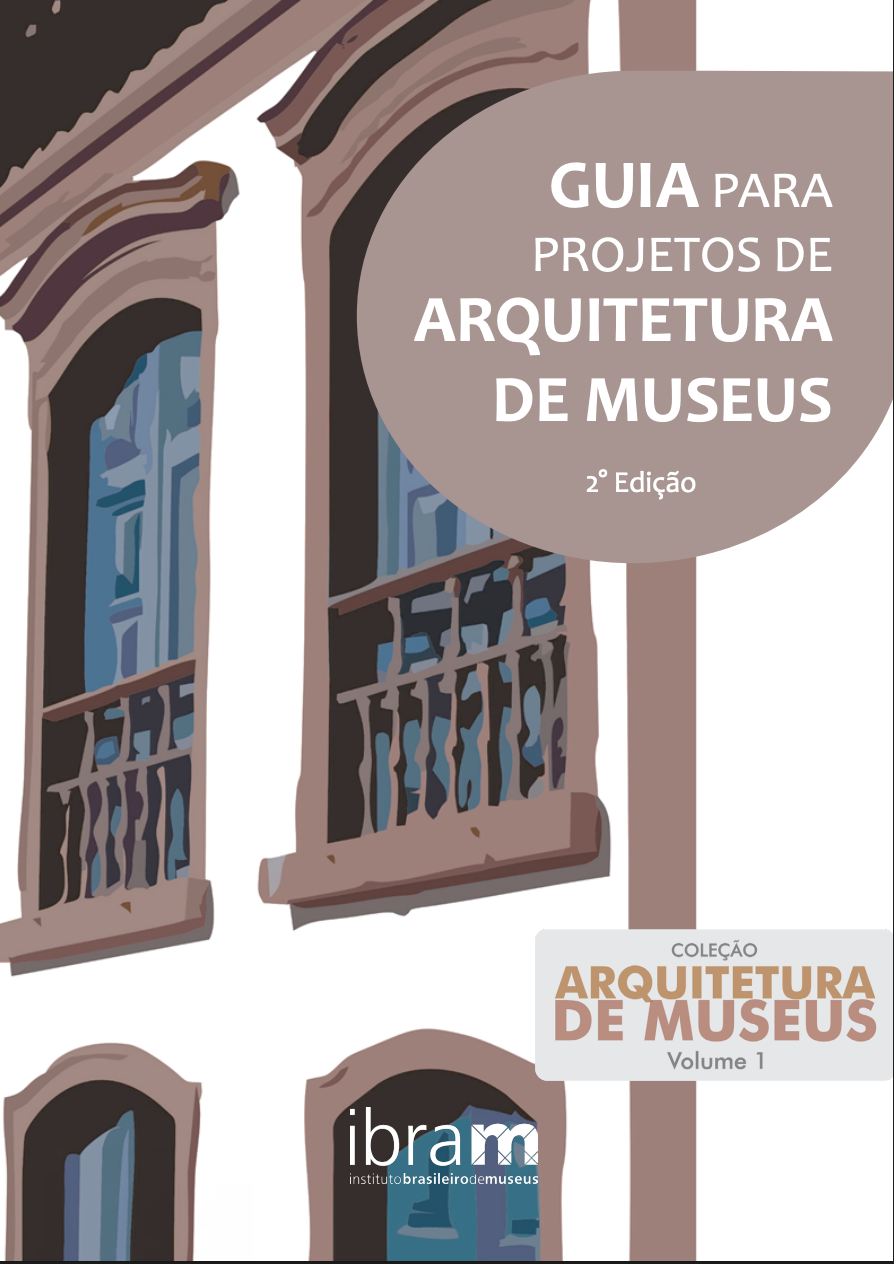 Capa do Guia para Projetos de Arquitetura de Museus - 2ª edição