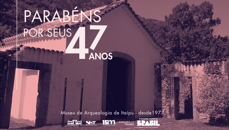 47° aniversário é celebrado no Museu de Arqueologia de Itaipu