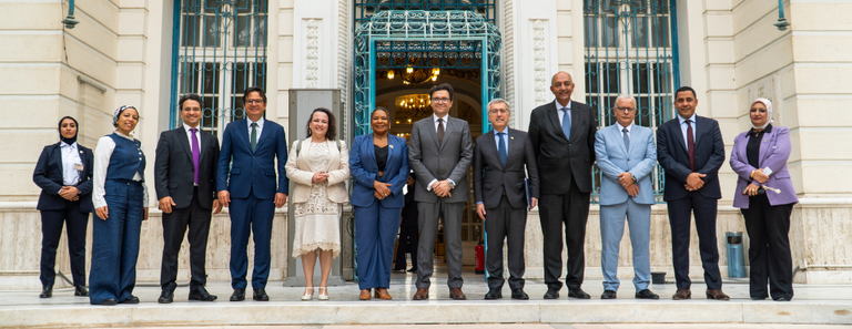 Ibram participa de agendas oficiais no Egito e avança no diálogo para cooperação museal internacional