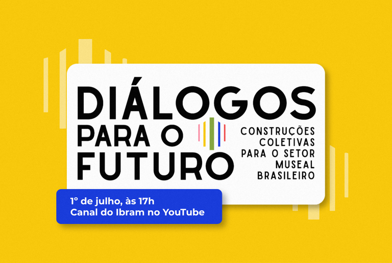 Banner de Divulgação - Live "Diálogos para o futuro"