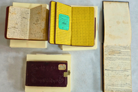 Museu Imperial restaura cadernetas de viagem de d. Pedro II, patrimônio documental da humanidade