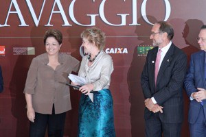 Fot 1 Exposição Caravaggio e aniversário MASP estiveram na agenda da ministra da Cultura.jpg