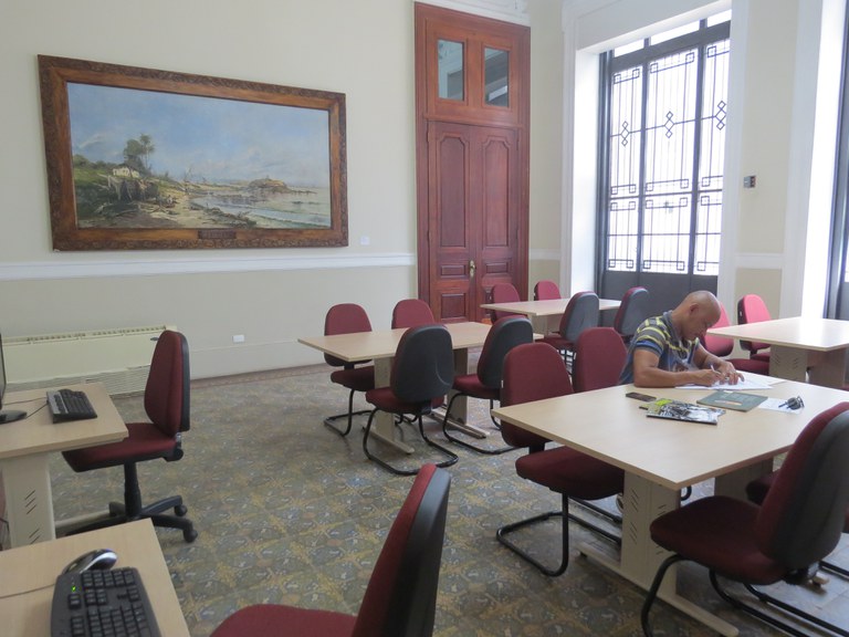 Foto notícia Biblioteca Araújo Porto Alegre, MNBA, se moderniza oferecendo novos serviços.jpg