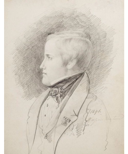 Foto 1 notícia Leilão Museu Imperial adquire retrato desconhecido de d.Pedro II.png