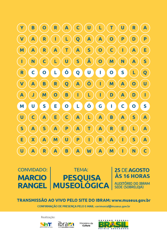 Foto notícia Pesquisa Museológica é tema dos Colóquios Ibram do dia 25.png