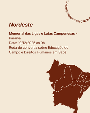 Nordeste Paraíba Semana Nacional de Visita a Sítios de Memória e Consciência reforça o Dia dos Direitos Humanos com ações em todo o país.png