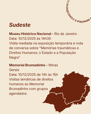 Sudeste Semana Nacional de Visita a Sítios de Memória e Consciência reforça o Dia dos Direitos Humanos com ações em todo o país.png