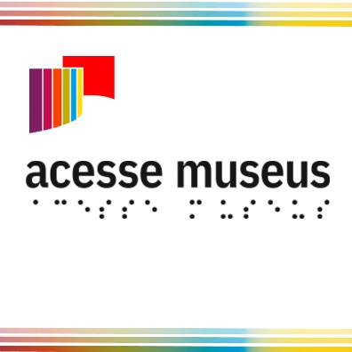 Banner da logomarca do Programa Acesse Museus