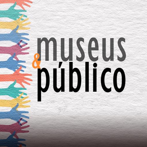 Banner com a logomarca do programa Museus & Público