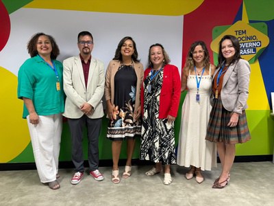 Fotografia de servidores do Ibram