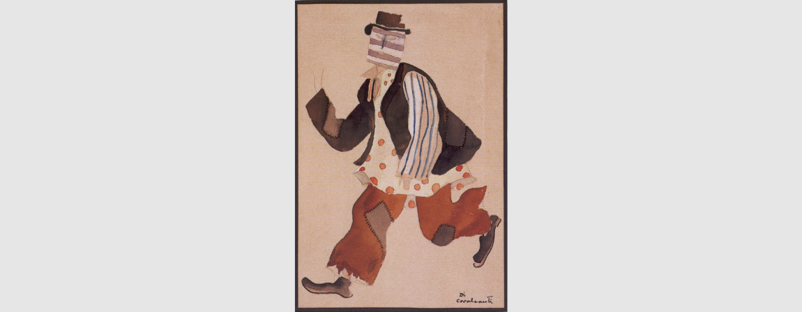 Di Cavalcanti. Aquarela e grafite sobre papel, 20,5 x 14 cm, 1920. doação, 1989, Fundação Nacional pró-Memória