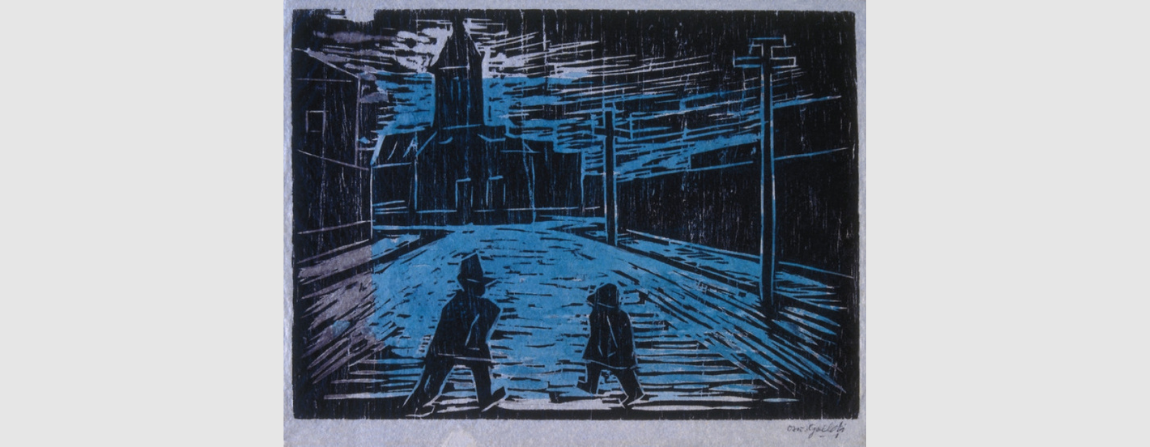 Oswaldo Goeldi. Xilogravura, 15,6 x 21,9 cm (área impressa), 1930. Compra, 1961