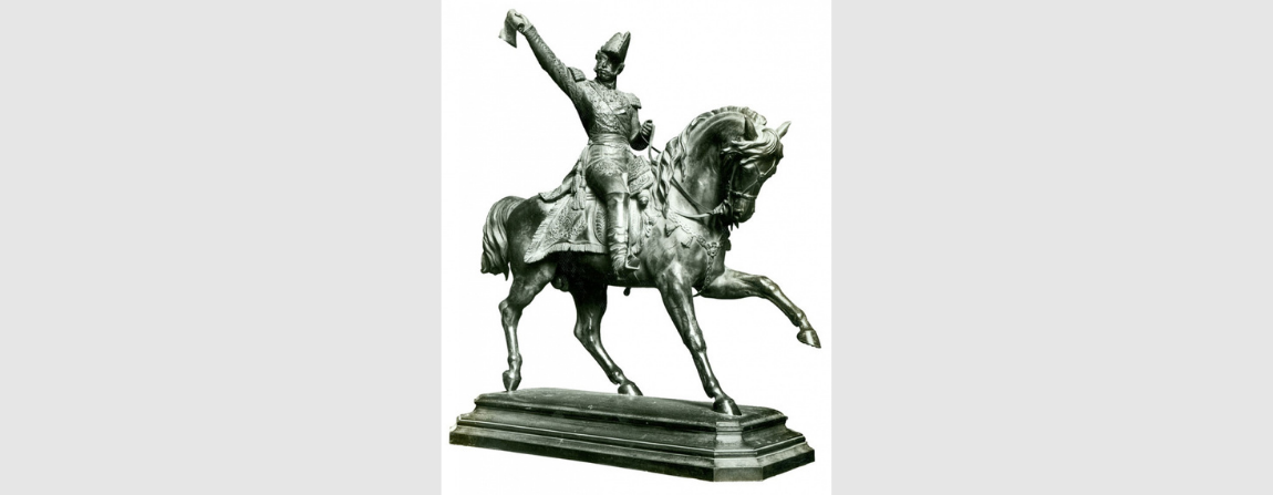 Estudo para estátua equestre de Dom Pedro I