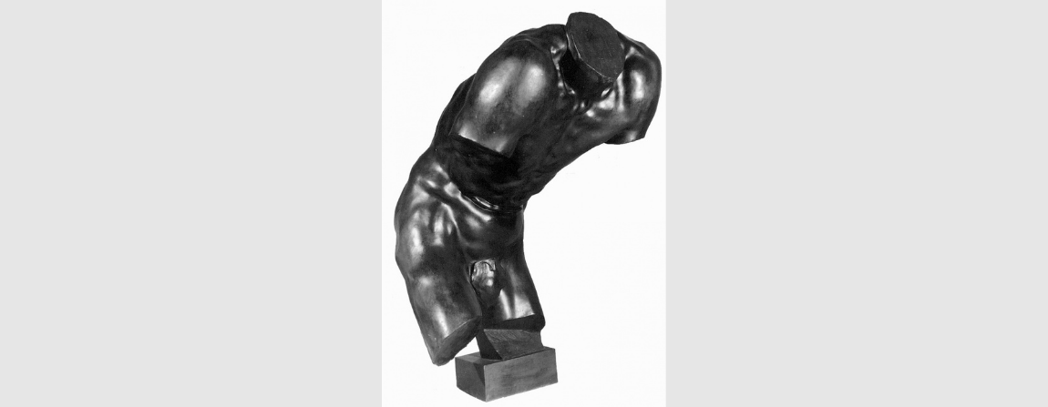 Rogelio Yrurtia. Bronze fundido, 121 x 30 x 20 cm. Assinada Rogelio Yrurtia. Doação, 1933, Agustín Pedro Justo.