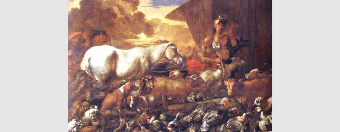 Bassano, Gerolamo da Ponte. Óleo sobre tela, 134 x 200 cm , 1590 / 1620. Sem assinatura. Transferência, 1937, Escola Nacional de Belas Artes