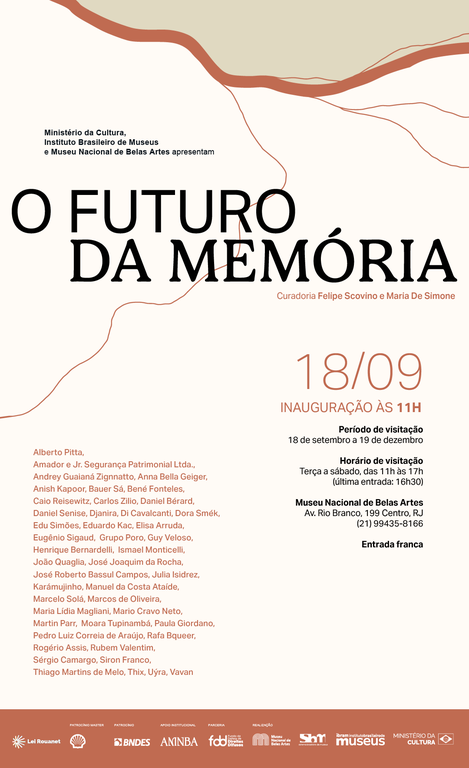 Convite Exposição O Futuro da Memória