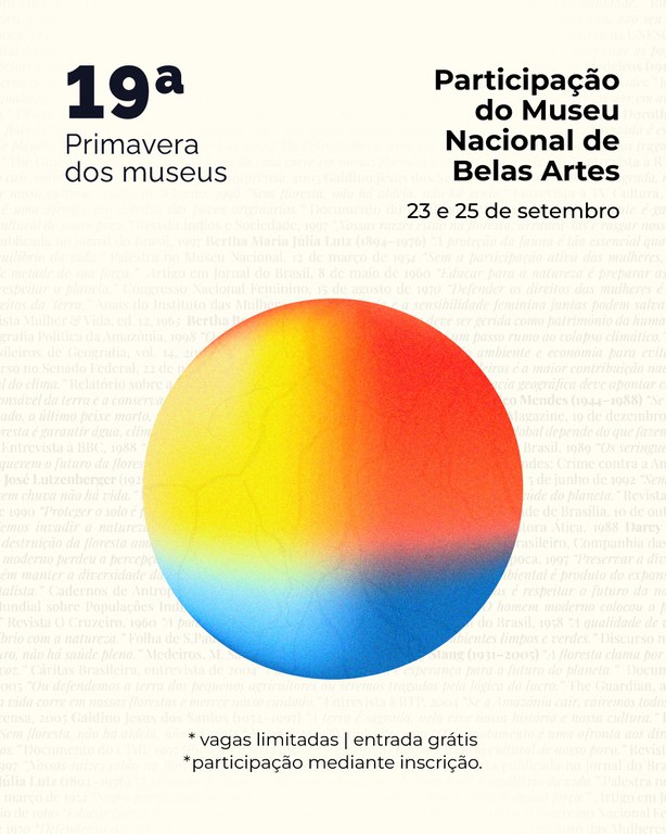 Primavera dos Museus no MNBA