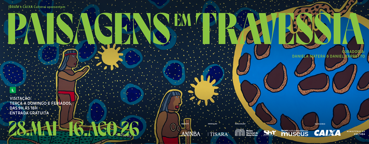 A exposição “Paisagens em Travessia”, realizada pelo IBRAM em parceria com a CAIXA Cultural, convida o público a refletir sobre a construção da paisagem brasileira a partir de obras do acervo do Museu Nacional de Belas Artes. Com abertura em 28 de maio de 2026, na CAIXA Cultural Salvador, e em cartaz até 16 de agosto de 2026, a mostra impulsiona o desejo de atravessar, sentir e transformar o olhar sobre a natureza, a história e a diversidade cultural do país.