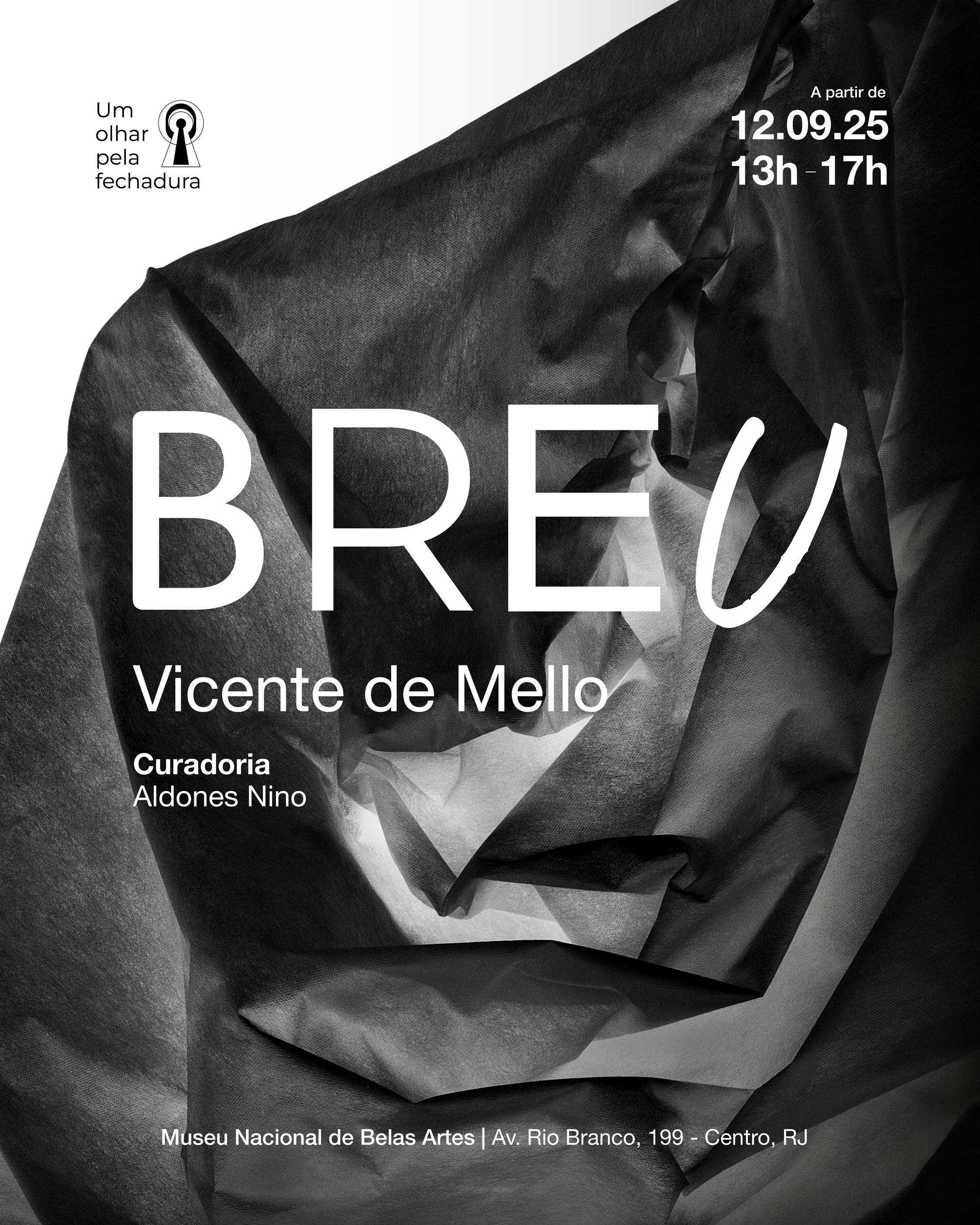 Exposição Breu, do premiado fotógrafo Vicente de Mello, reabre visitação parcial da Galeria de Moldagens do MNBA