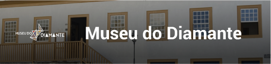 Banner da página inicial do Museu do Diamante