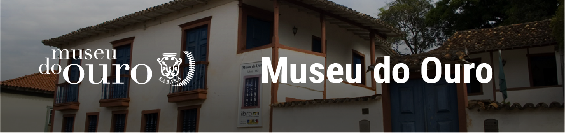 Banner da página inicial do Museu do Ouro