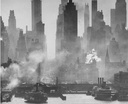 Andreas Feininger, Midtown Manhattan vista de Nova Jersey, 1942