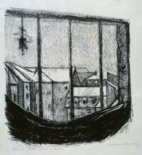 Vista do ateliê, 1914