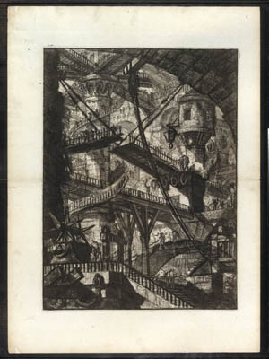 Piranesi, Il ponte levatoio, c.1761