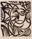 Otto Möller, Die Sanfte / Uma criatura dócil, 1921, Portifólio com 10 litografias sobre papel