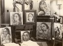 Ateliê de Segall com Retratos de Lucy, c.1940
