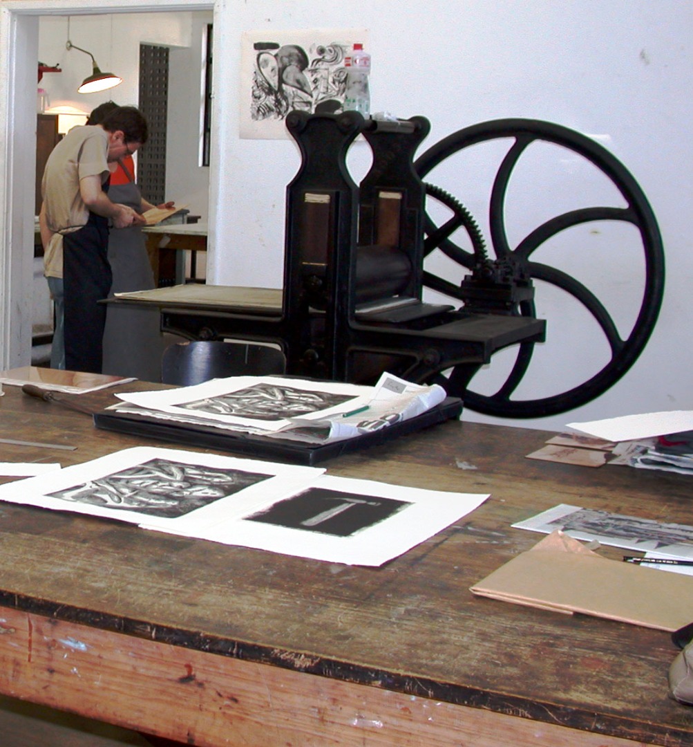 Ateliê de gravura, 2017