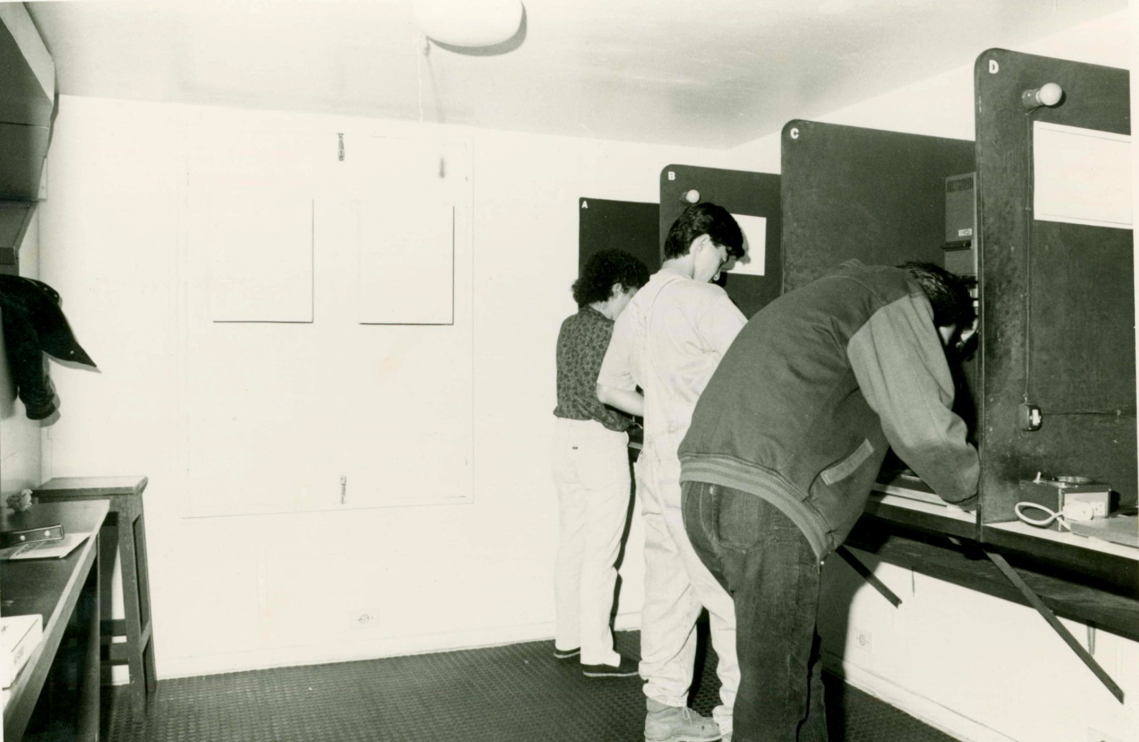 Laboratório de fotografia, 1984