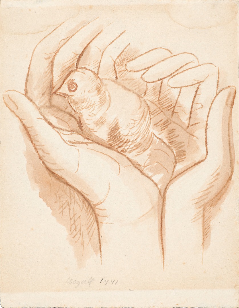 Desenho original do Caderno ''Visões de Guerra 1940-1943''