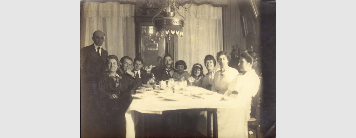 Lasar Segall entre amigos, 1918