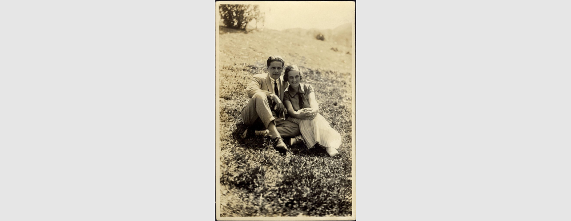 Segall e Jenny em Poços de Caldas, abril de 1925