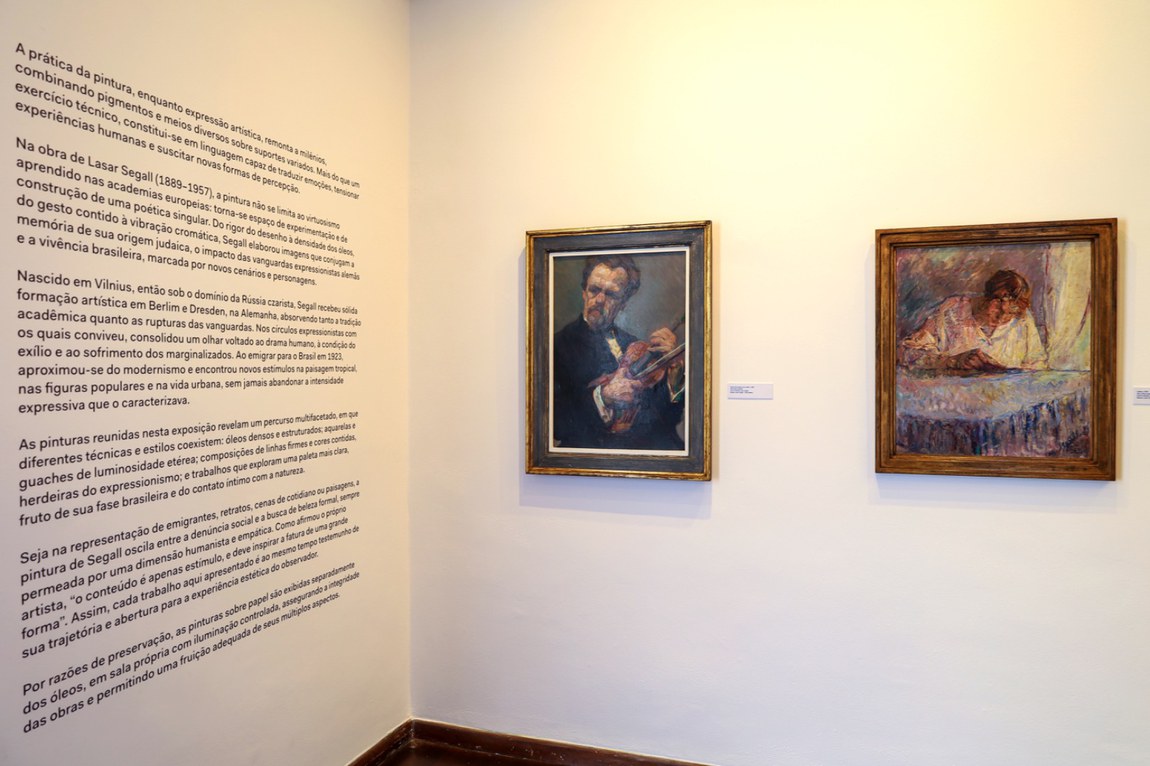 Exposição Segall Pinturas no Museu Lasar Segall - Foto de Marcelo Simonka