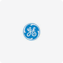 Visão da logomarca da GE (General Eletric)