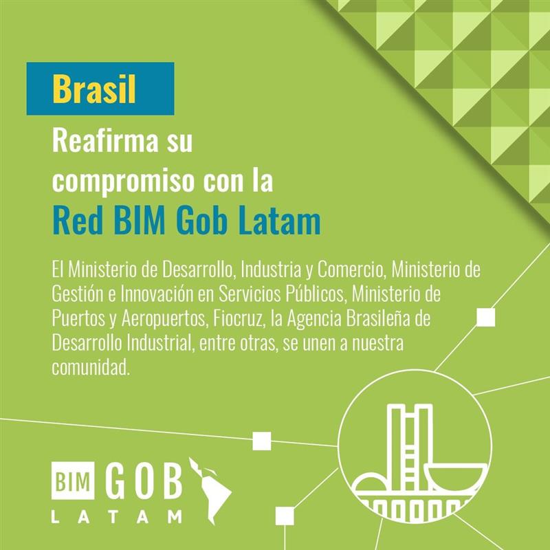 Brasil reafirma seu compromisso com a Rede BIM Gob LATAM