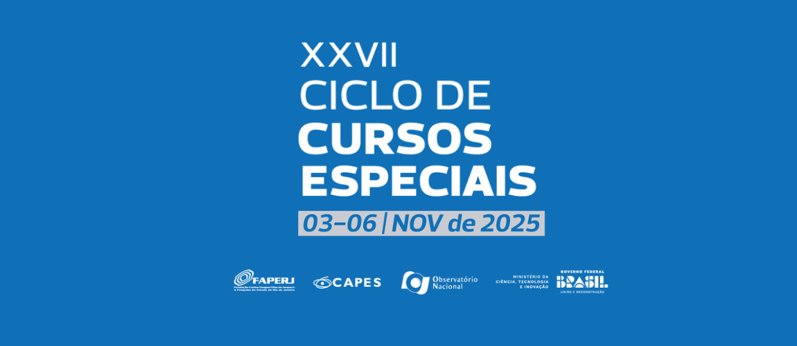 XXVII Ciclo de Cursos Especiais - CCE