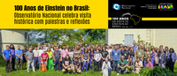 100 Anos de Einstein no Brasil: Observatório Nacional celebra visita histórica com palestras e reflexões