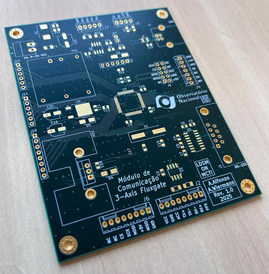 Módulo de Comunicação 3-Axis Fluxgate