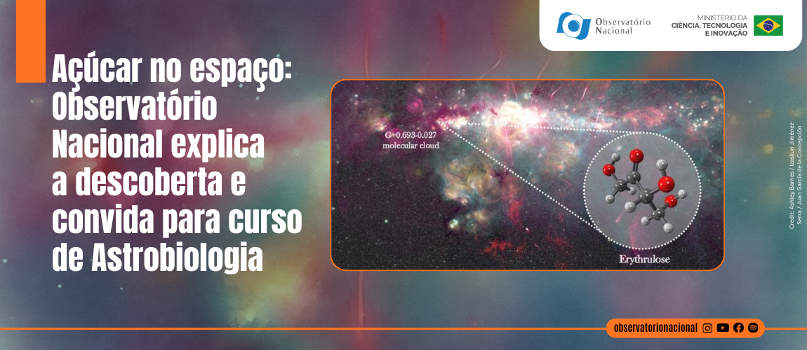 Descoberta é o resultado das investigações profundas na área de Astrobiologia, tema de curso que o ON dará em setembro